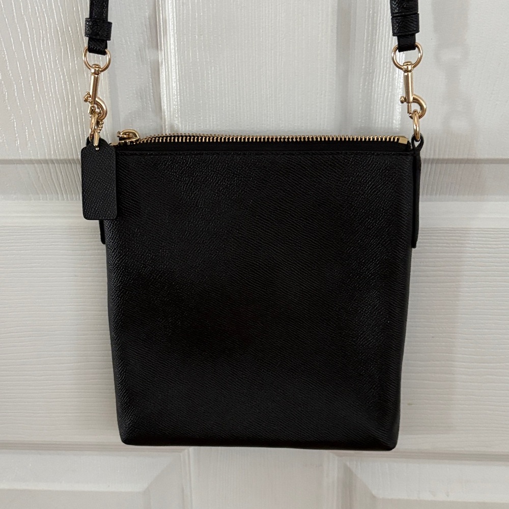 Coach Black and Gold Crossbody Bag - Picture 2 of 3